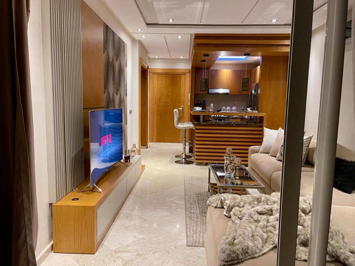 Dar Bouazza Luxueux appartement avec vue sur mer Extérieur photo